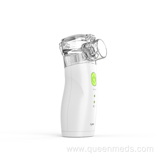 Small Ultrasonic Mesh Nebulizer with Two Mist-Spray Modes